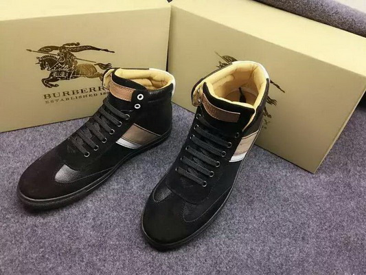 Burberry High-Top Fashion Men Shoes--023